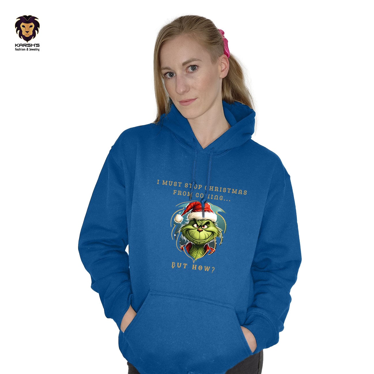 Stop Christmas Grinch Hoodie Hoodie Karsh-fj 